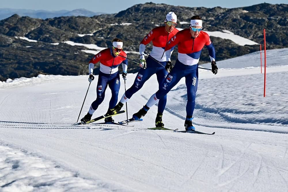 GB cross country ski team