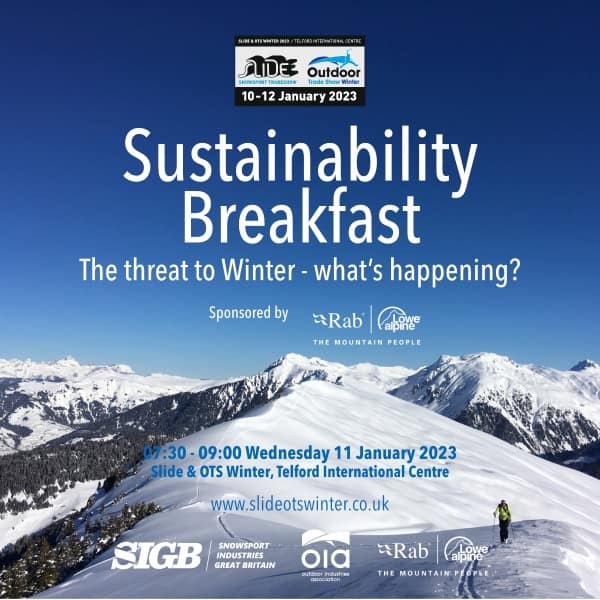 Slide and ots winter sustainability breakfast