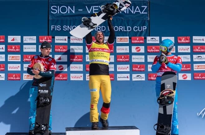Bankes and Noerl win to stay ahead in snowboard cross World Cup
