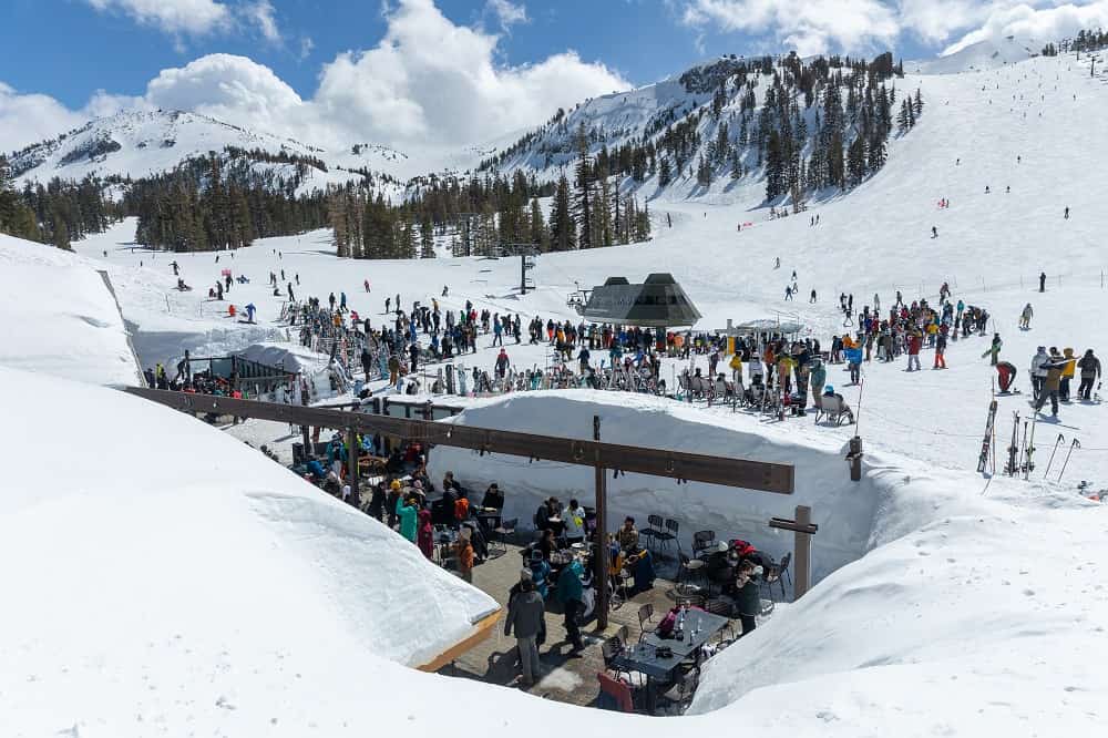 Mammoth Mountain has surpassed its alltime snowfall record
