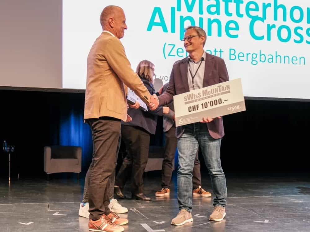 Matterhorn Alpine Crossing wins the Swiss Mountain Award 2023