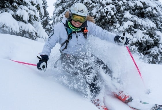 Chemmy Alcott has provided insights into snow goggle care