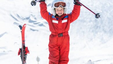 Austria's youngest ski instructor is three-year-old Charlotte. Credit Lena Ehrenhofer, SOVISO