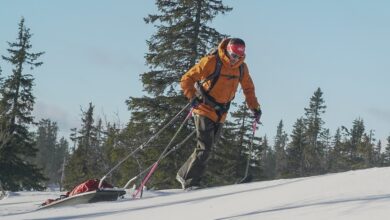 Jonny Huntington aims to be first disabled person to ski solo to the South Pole