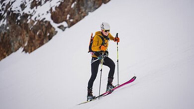 Rab athlete Anna DeMonte sets new ski FKT on Mont Blanc
