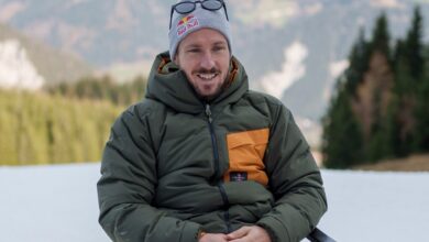 Marcel Hirscher seen training in Reiteralm, Austria in November 2024. Credit: Christoph Oberschneider / Red Bull Content Pool