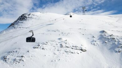Les 2 Alpes still skiing until July 6 © Pyrene DUFFAU Les 2 Alpes,pyreneduffau