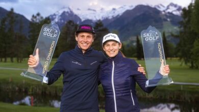 Sam Maes and Antje Heissel are the shining Ski&Golf Champions 2025