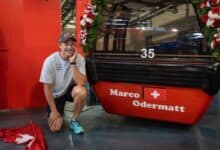 Honour for the champion Marco Odermatt’s very own gondola