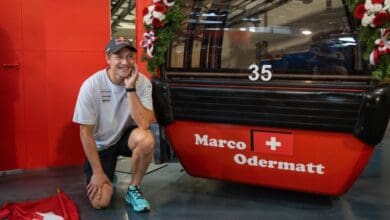 Honour for the champion Marco Odermatt’s very own gondola