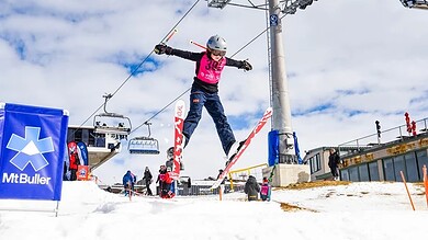 Snowsports participation is snowballing in Victoria 