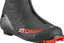 Redster C9 racing ski boot highlighting winter sports gear for winter enthusiasts and athletes.