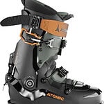 Precision digital ski boot with advanced binding system, ideal for winter sports enthusiasts seeking reliable performance on snow-covered terrains.