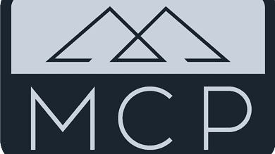 MCP logo featuring mountain peaks and the initials 'MCP' for Winter Insight, a source for winter-related content and products.